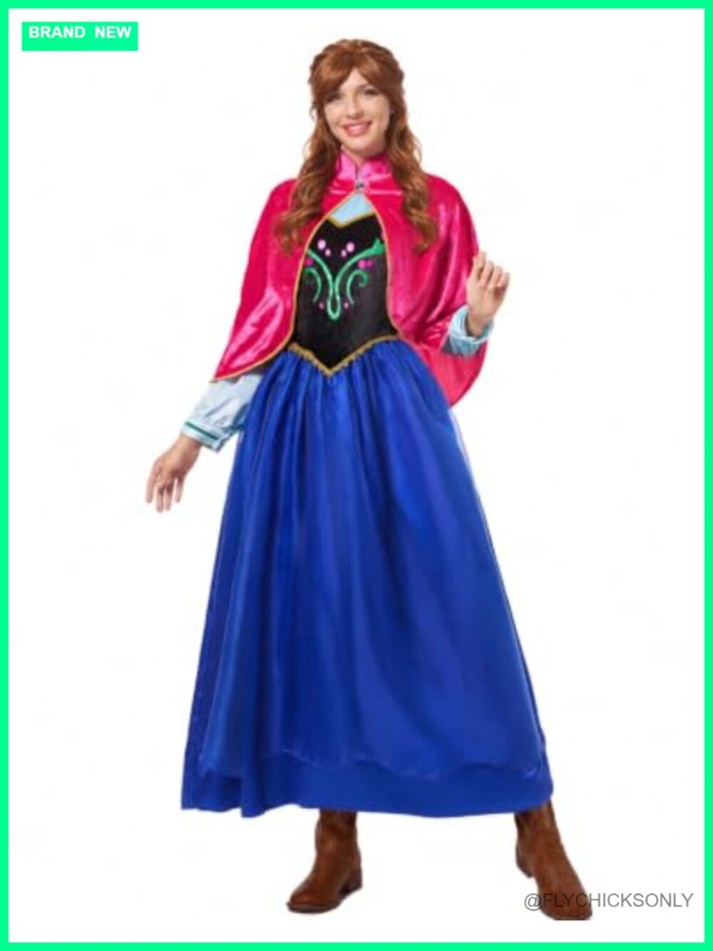 Princess Costume Dress with Cape Halloween Cosplay Adult Velvet